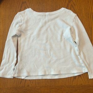 Old Navy Kids Light Gray Long Sleeve Tee